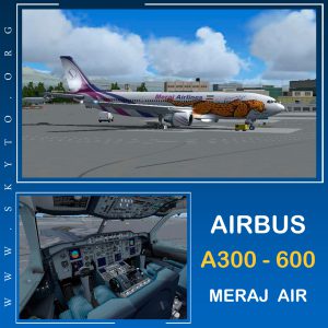 دانلود افزونه ایرباس A300-600 معراج