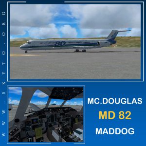 دانلود افزونه هواپیمای maddog md82